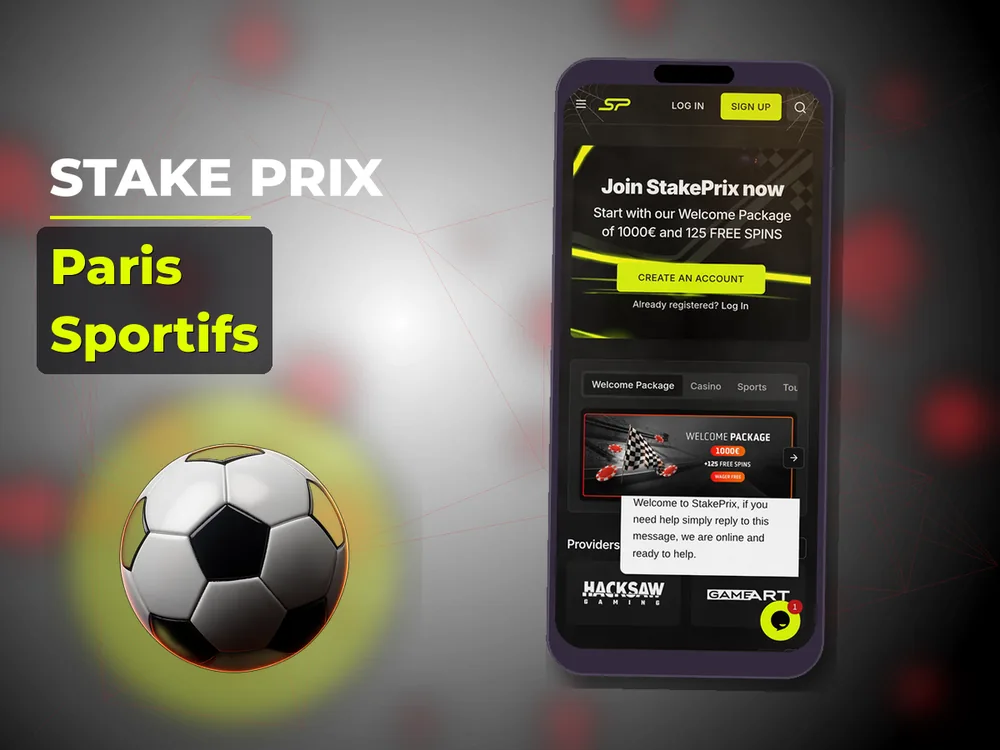 Stake Prix - Paris Sportifs