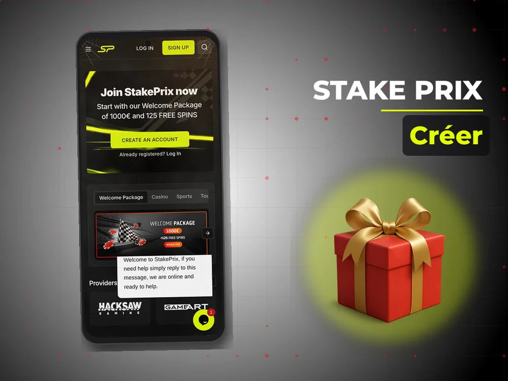 Stake Prix - Créer