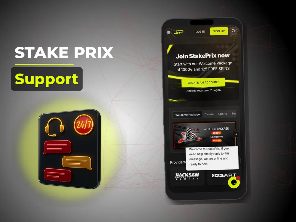 Stake Prix - Support