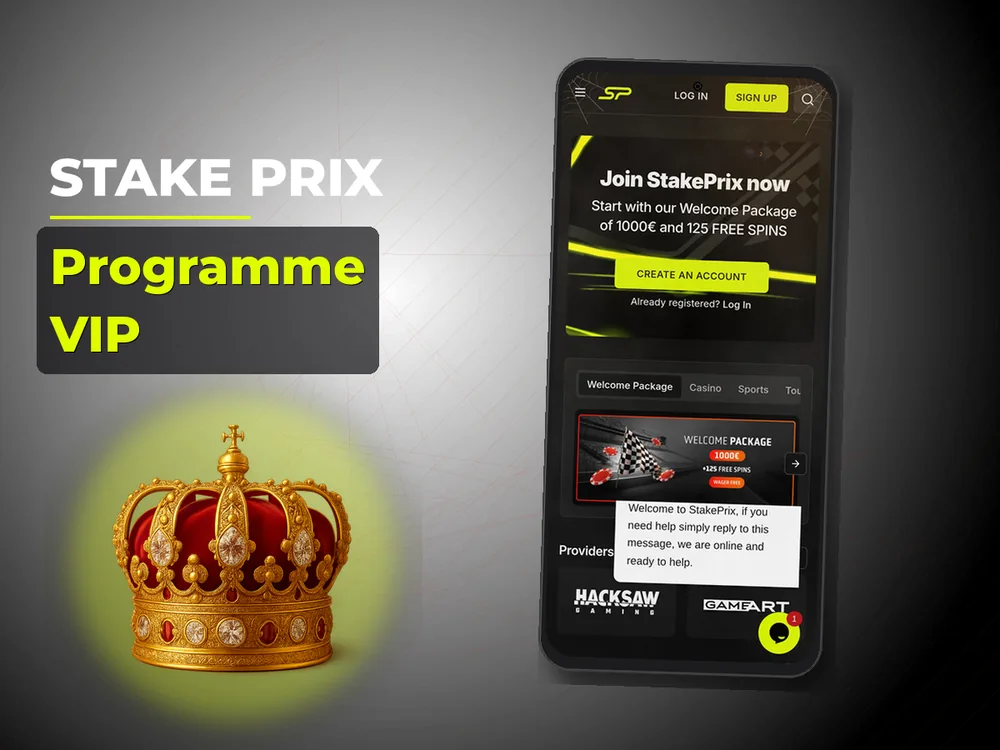 Stake Prix - Programme VIP