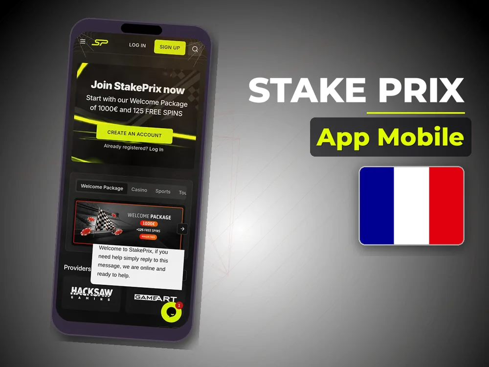 Stake Prix - App Mobile