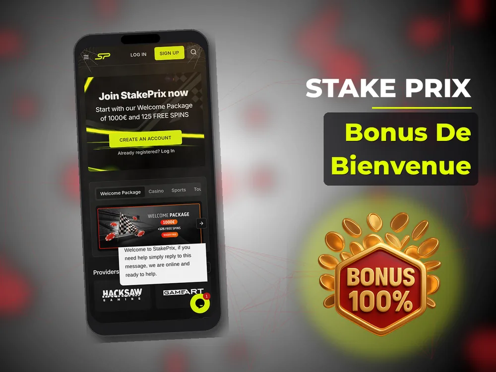 Stake Prix - Bonus De Bienvenue