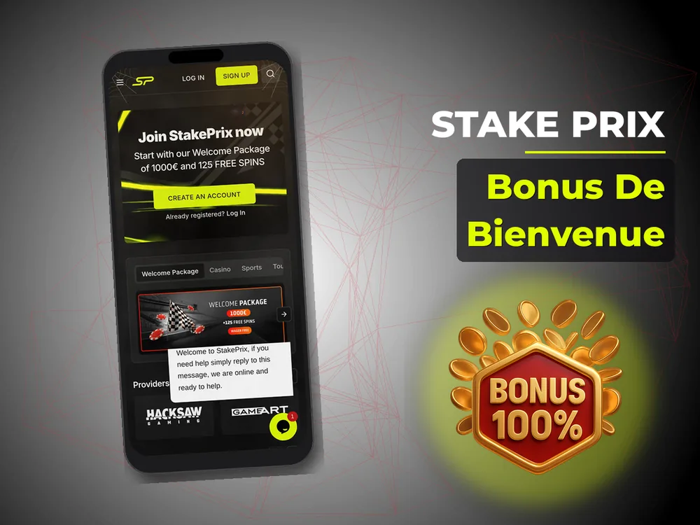 Stake Prix - Bonus De Bienvenue