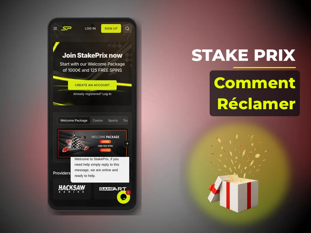 Stake Prix - Comment Réclamer