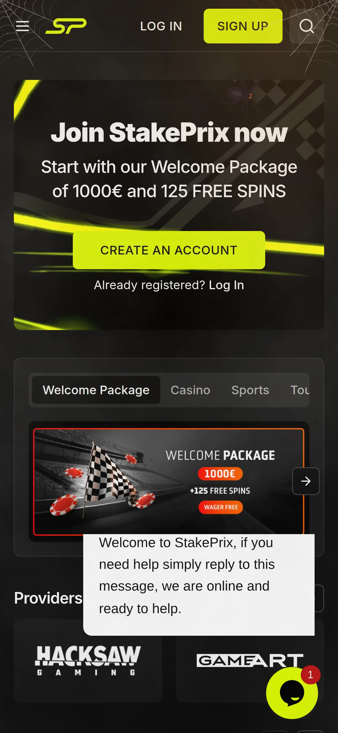 Homepage